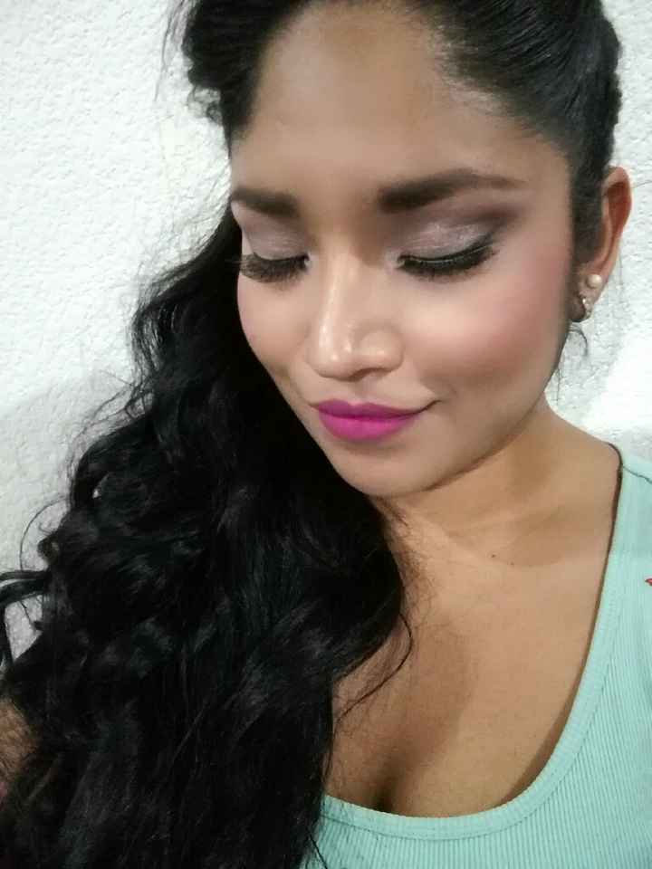 Prueba de maquillaje 😘 - 1