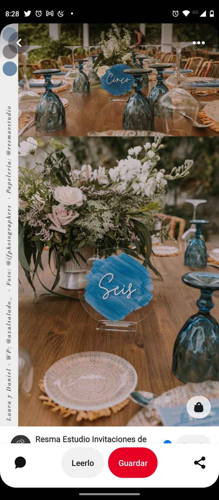 ¿Qué colores vas a usar en la boda? - 1