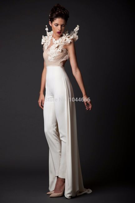 Pantsuit Nupcial