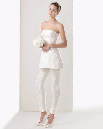 Pantsuit Nupcial