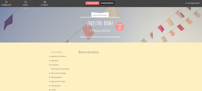 Web de boda