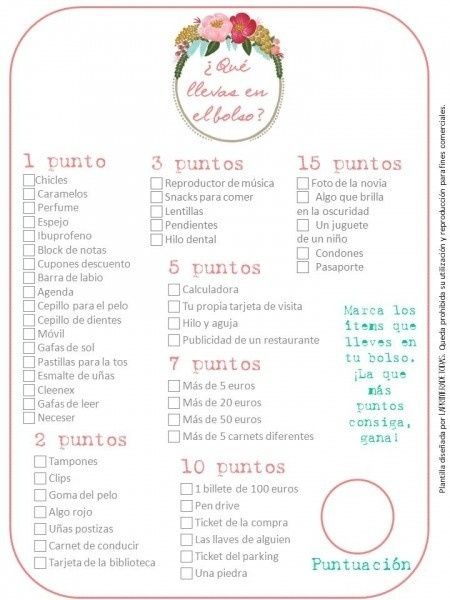 Juego despedida