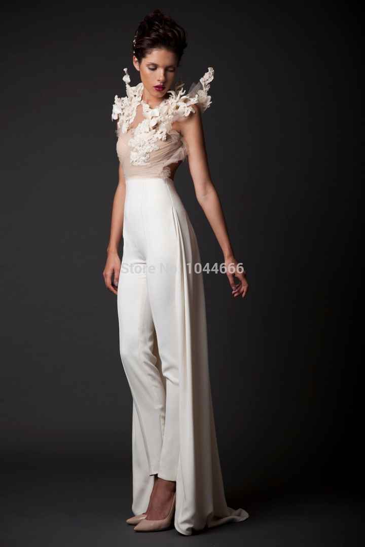 Pantsuit Nupcial