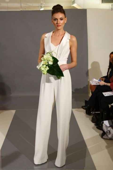 Pantsuit Nupcial