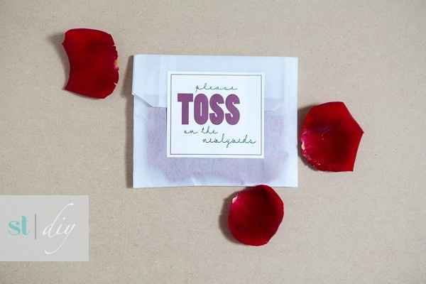 DIY Bolsitas de Pétalos
