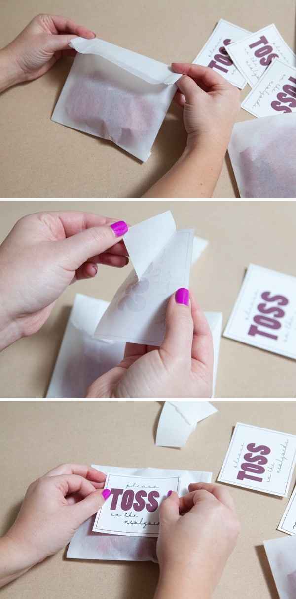 Bolsitas de Pétalos DIY
