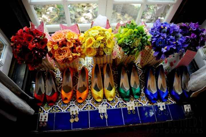 Novias de colores