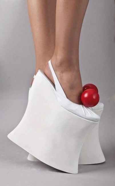 Yo nunca usaría esos zapatos