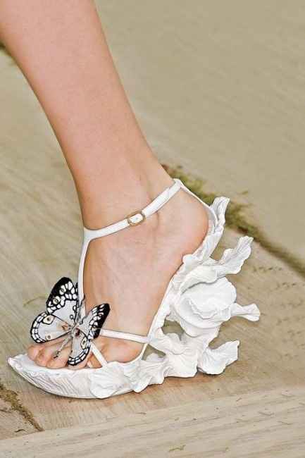 Yo nunca usaría esos zapatos