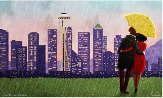 Disfrutar de la lluvia