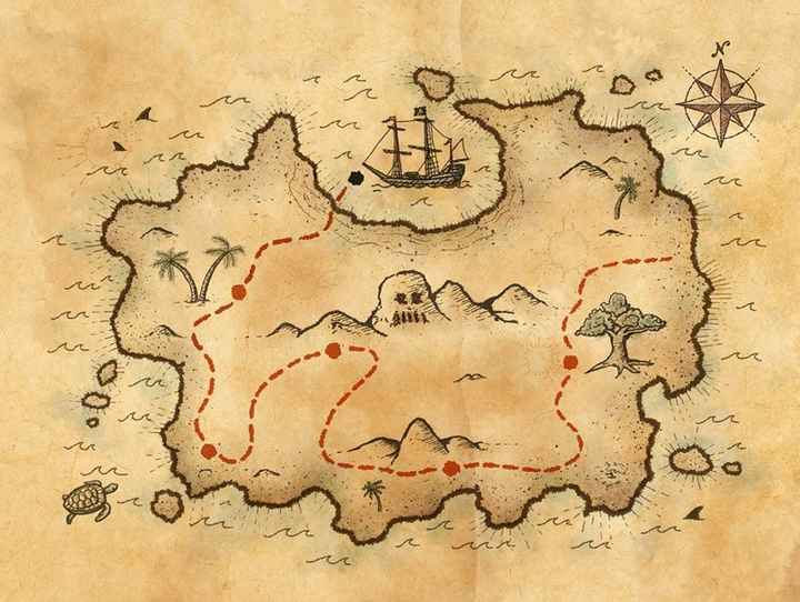 mapa pirata