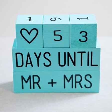 Calendario de boda