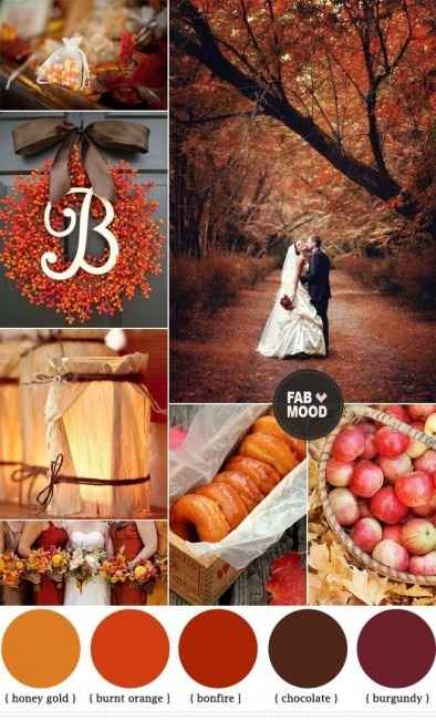 Boda en otoño