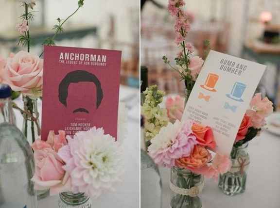 Números de mesa