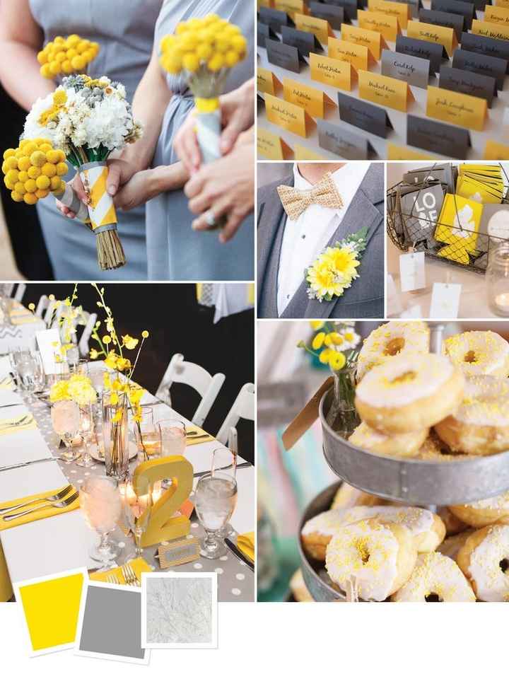 3. Amarillo + Gris + Plateado