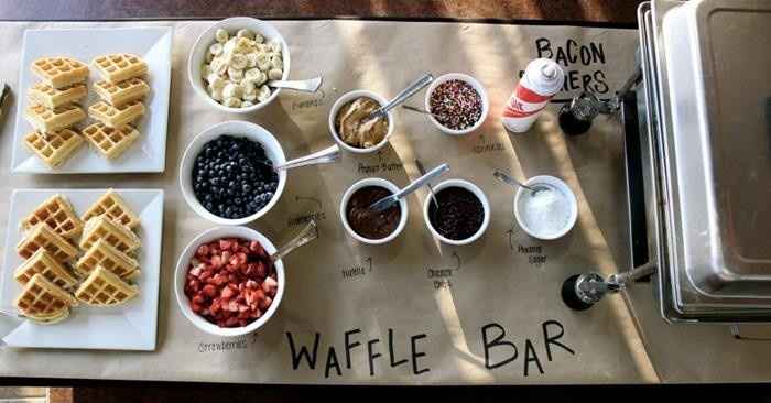 8. Barra de waffles