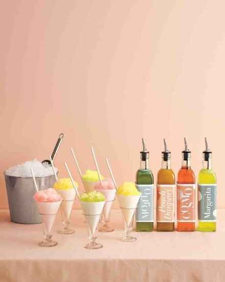 10. Barra de raspados