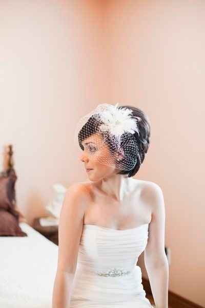 Novias de pelo corto