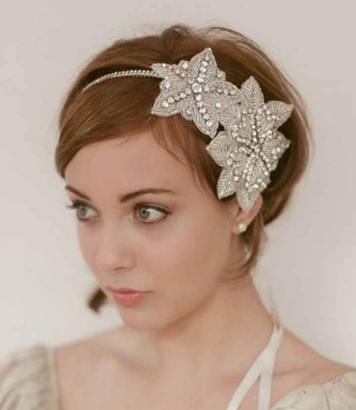 Novias de pelo corto