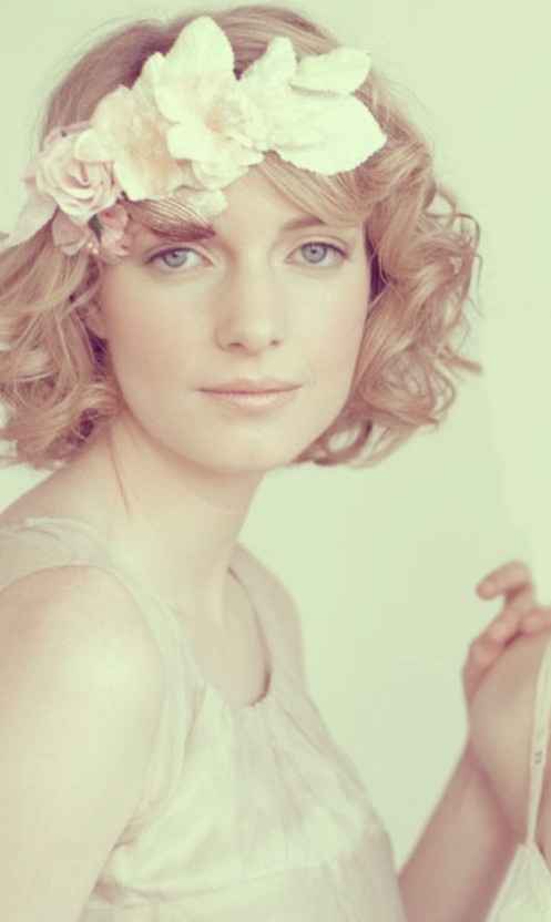 Novias de pelo corto