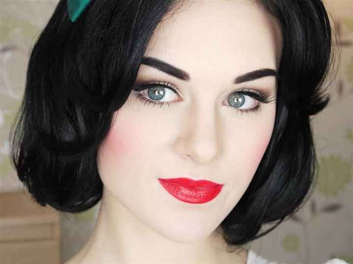 Maquillaje Blancanieves