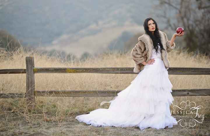 Vestido de Blancanieves