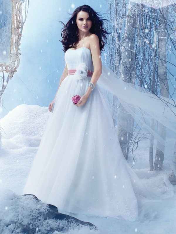 Vestido de Blancanieves