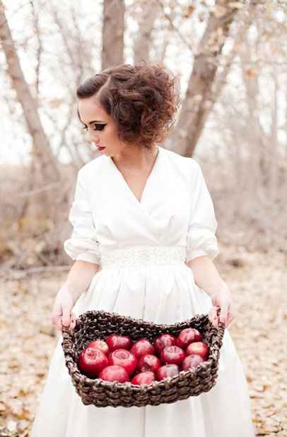 Vestido de Blancanieves