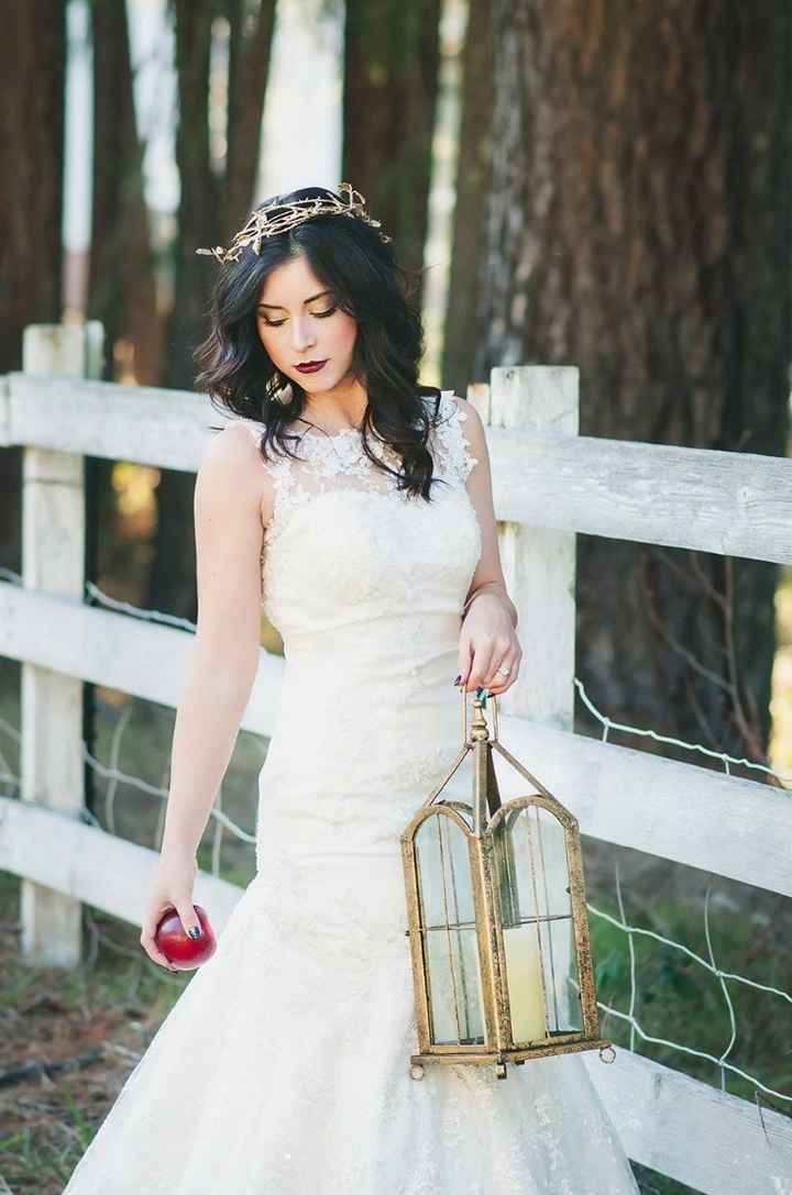 Vestido de Blancanieves