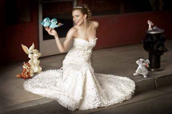 Vestido de Blancanieves