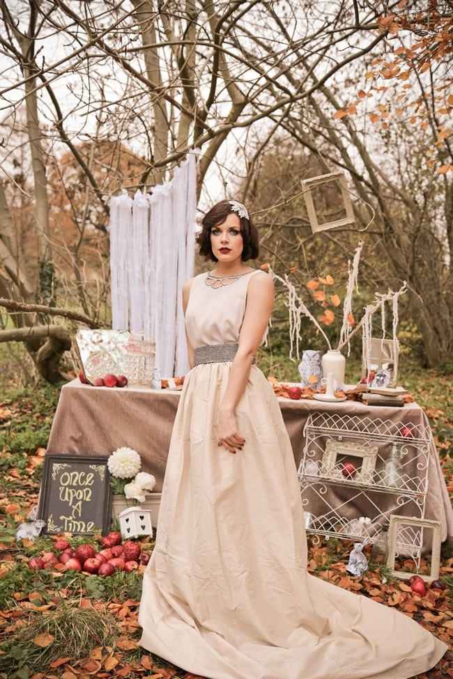 Vestido de Blancanieves