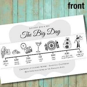 Programa de boda