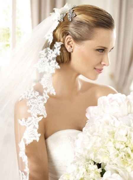 Peinado mantilla