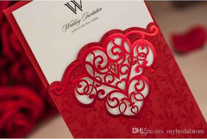 invitaciones troqueladas