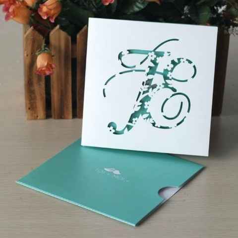 invitaciones troqueladas