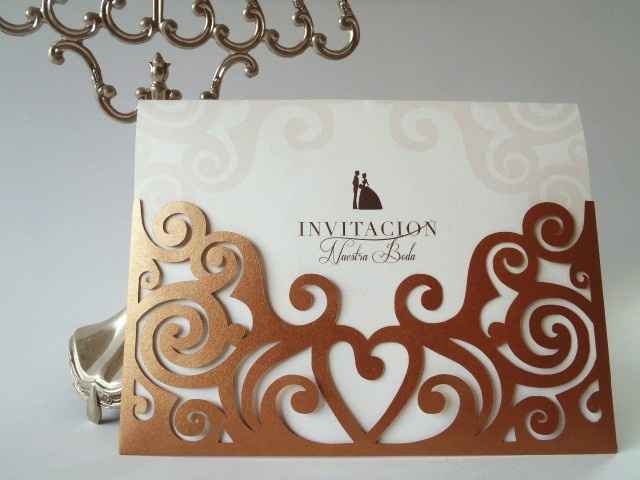 invitaciones troqueladas