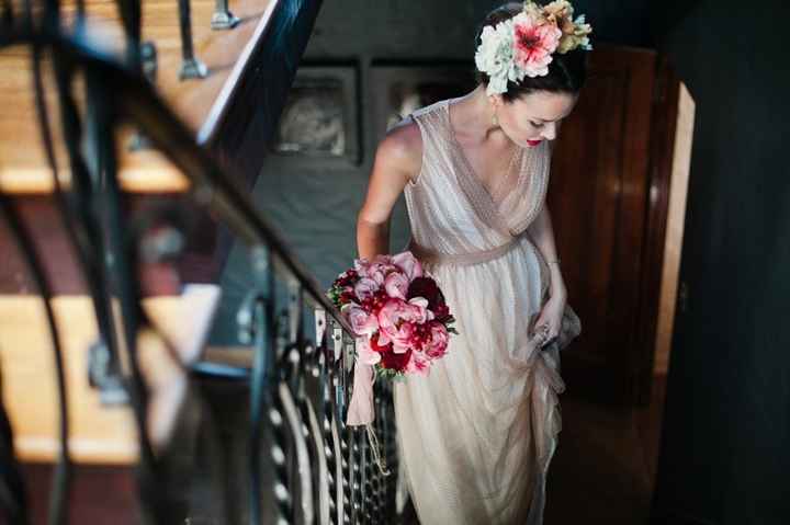 Novias inspiradas en Frida Kahlo