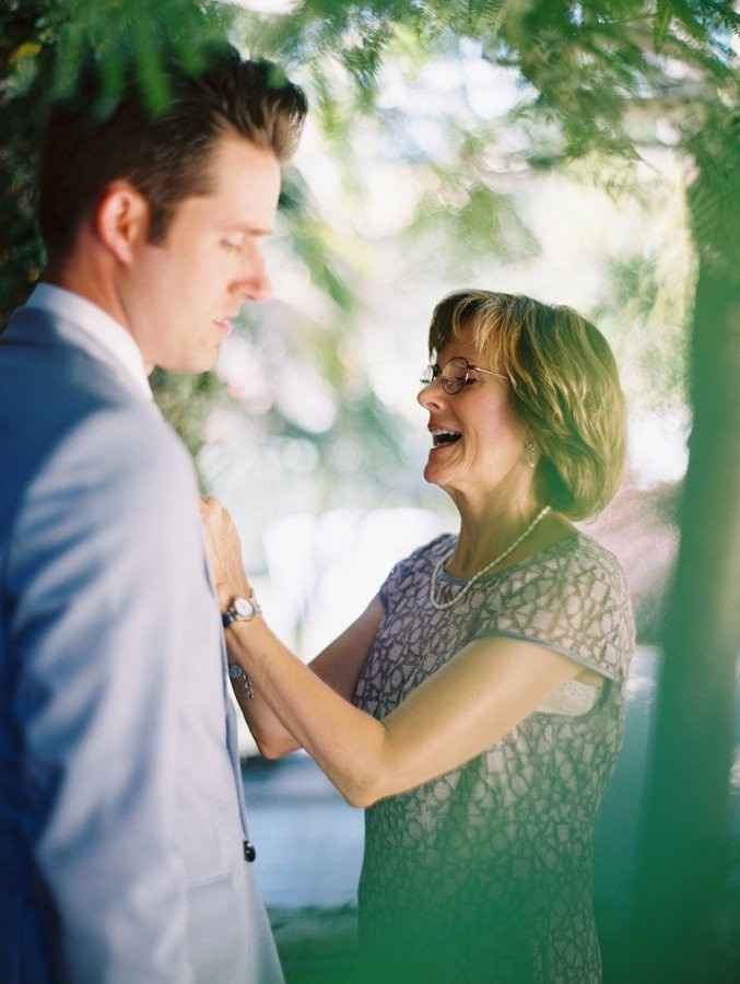 La mamá del novio