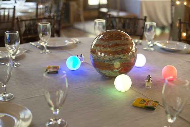 Boda inspirada en las estrellas