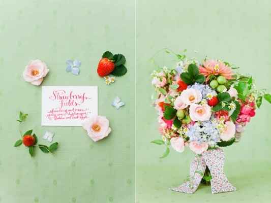 Boda con fresas