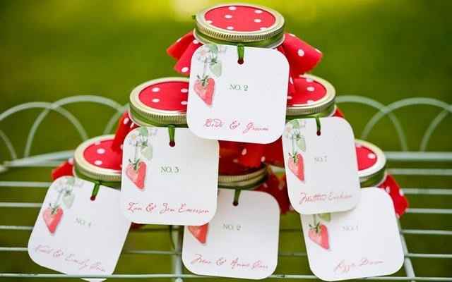 Boda con fresas