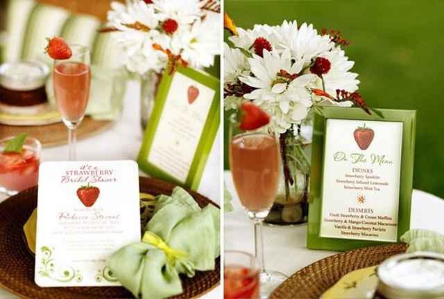 Boda con fresas