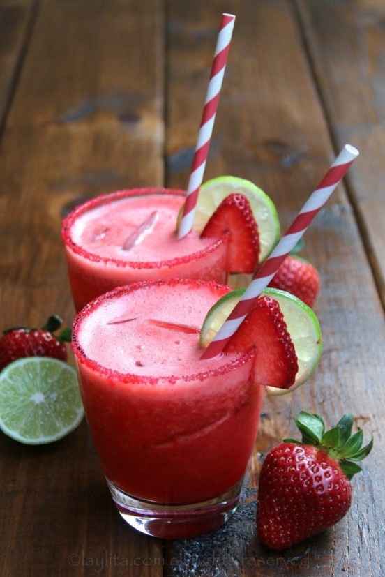 Boda con fresas