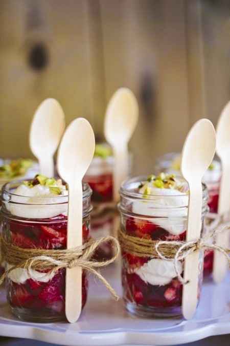Boda con fresas