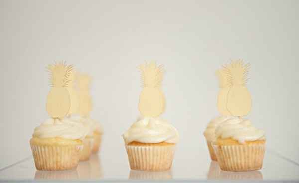 Cupcakes de piña ... yummy!