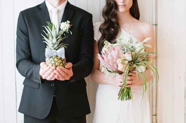 Boda con frutas