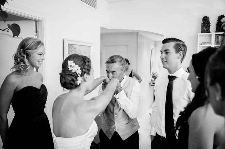 First look padre e hija