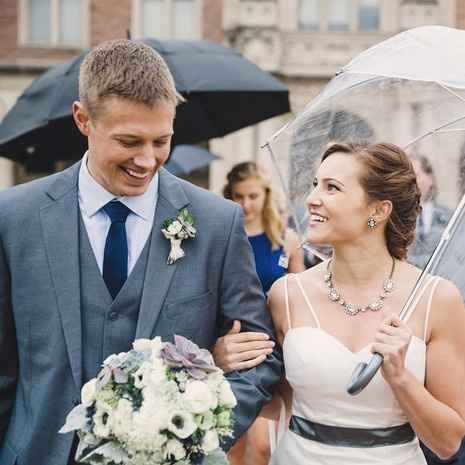 Boda en tiempos de lluvia