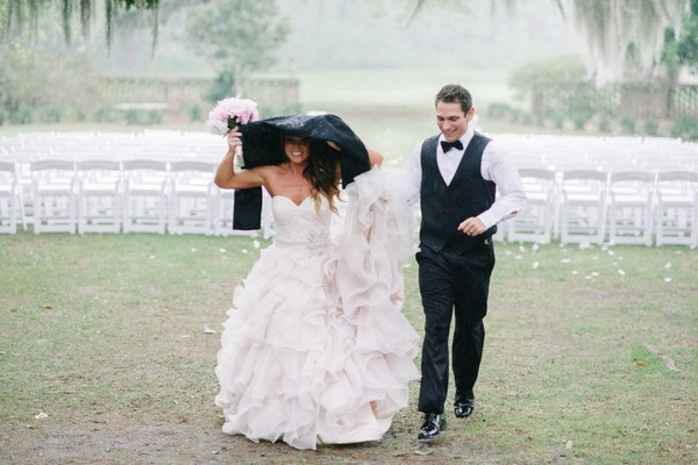 Boda en tiempos de lluvia