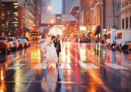 Boda en tiempos de lluvia